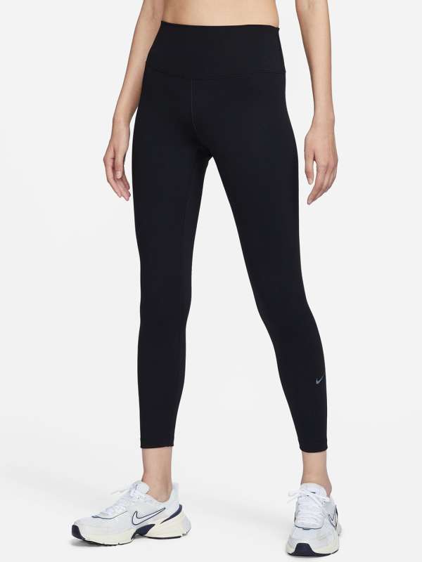 Nike Sportswear Women's Glitter Tights / Leggings - Black/Gold