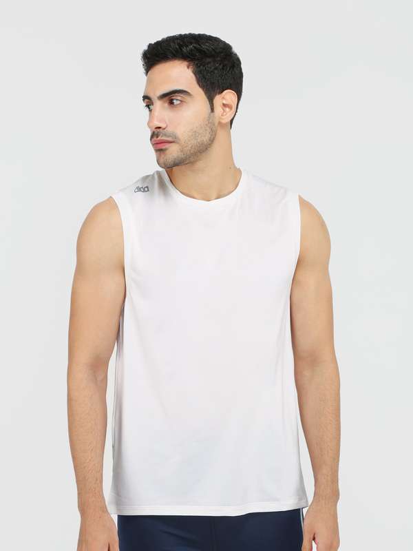 sleeveless t shirts with pocket for men