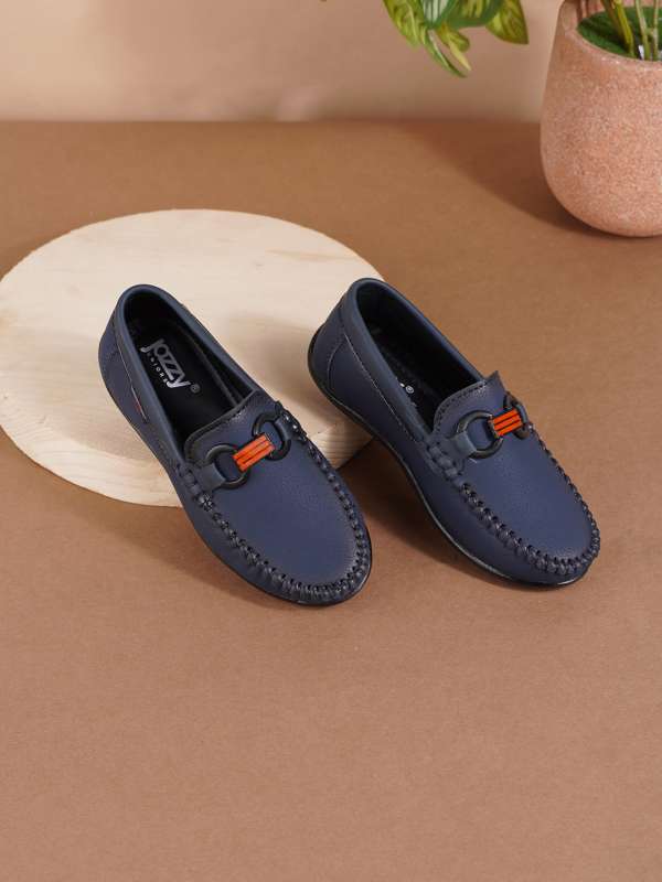 Navy blue loafers for boy on sale