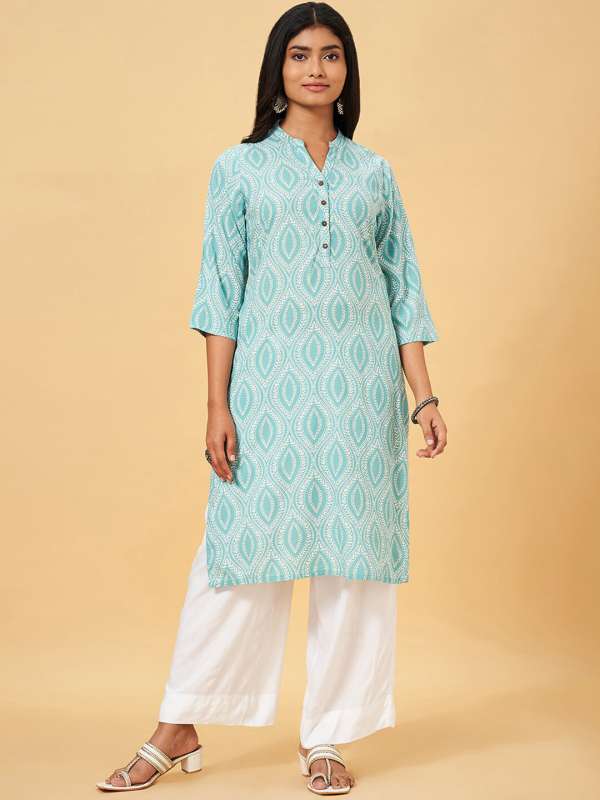 Rangmanch by Pantaloons Coral Printed Kurta, Pants With Duppatta Price in  India, Full Specifications & Offers