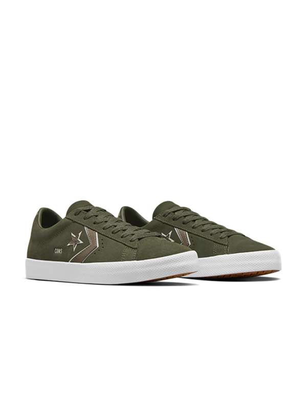 Olive green converse mens online
