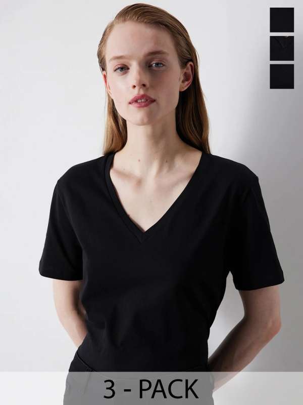 Buy v neck t shirts online cheap