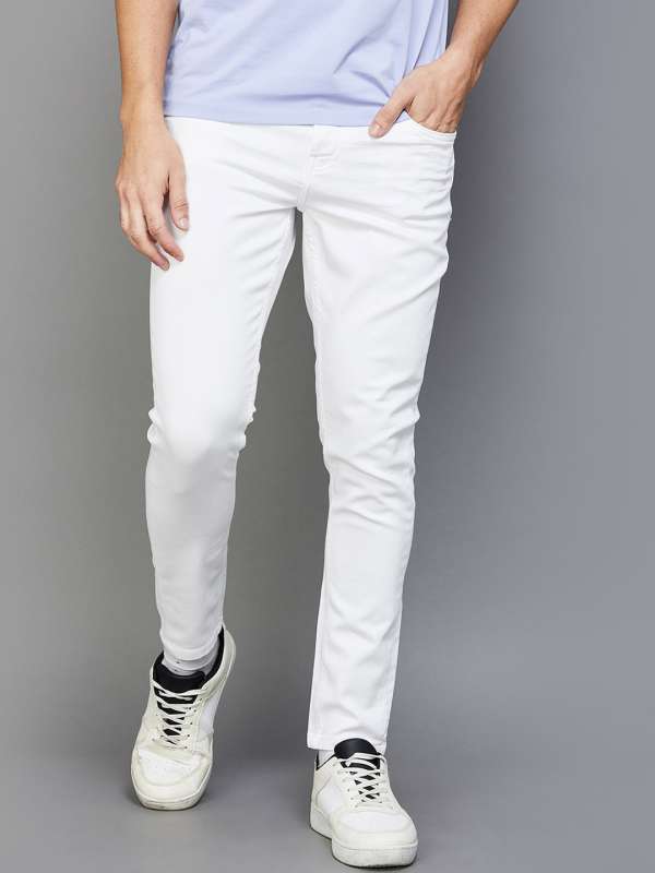 Bossini White Jeans Men Buy Bossini White Jeans Men online in India