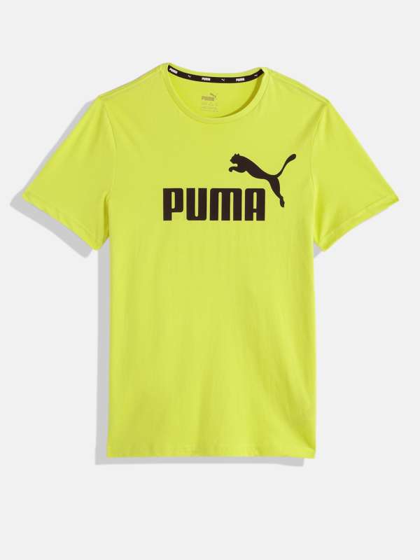 Puma neon green t shirt 2025
