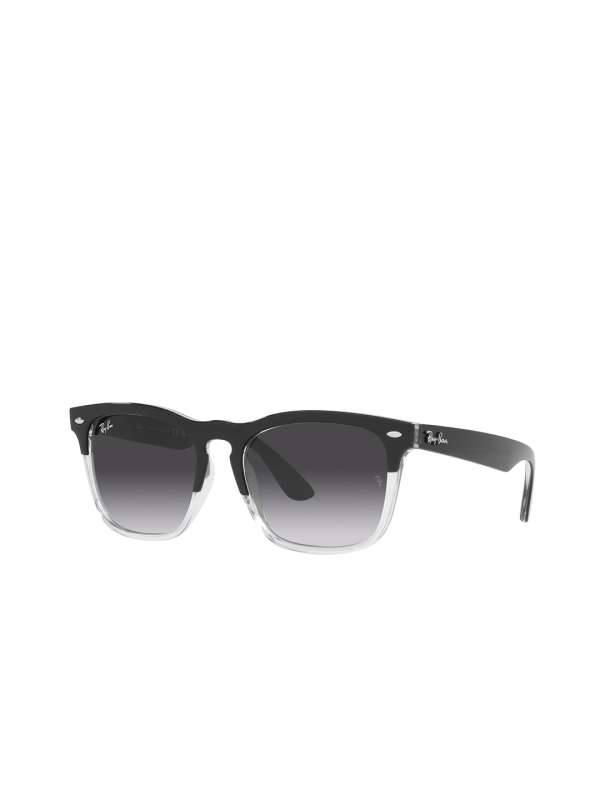 Ray ban white frame mens sunglasses discount