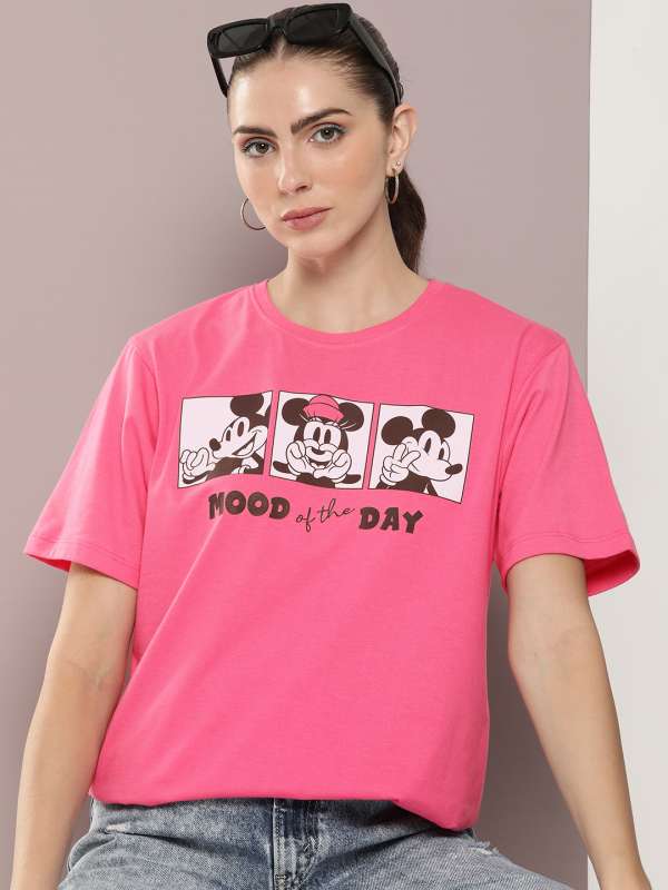Kook N Keech Disney Pink Printed T Shirt 4676800.htm Buy Kook N Keech Disney Pink Printed T Shirt 4676800.htm online in India