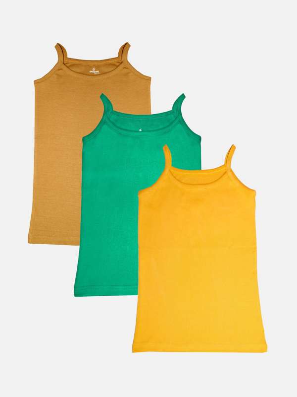 トップス Back Open Padded Camisole Mustard Modal Comfy+ Midrift Padded Camisole - einashop