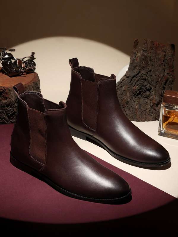 Buy leather boots online india sales