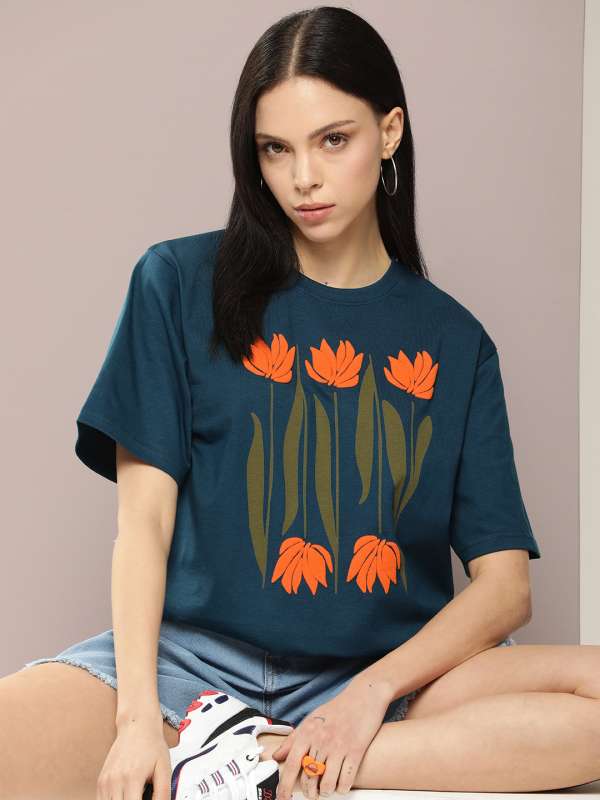 T shirts for women myntra top