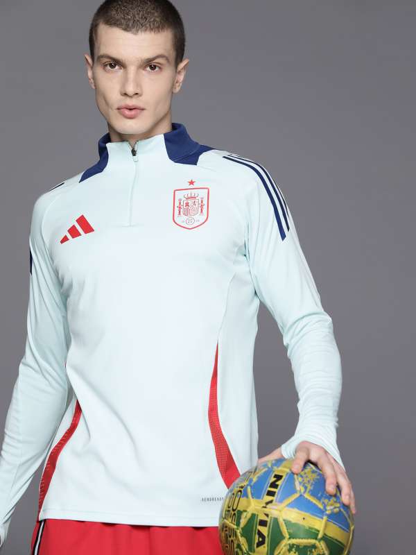 Adidas long sleeve soccer training top clearance