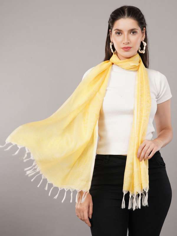 Silk Scarves Buy Silk Scarves Online in India Myntra