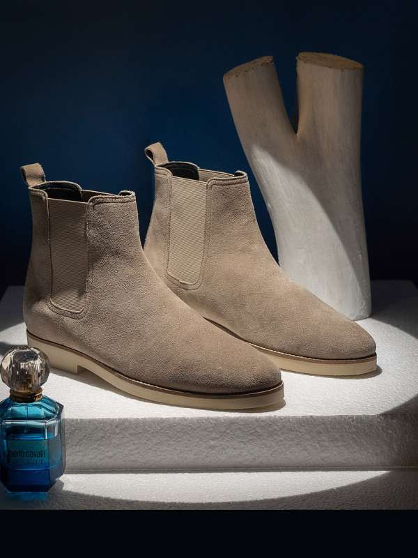 Suede boots mens india on sale