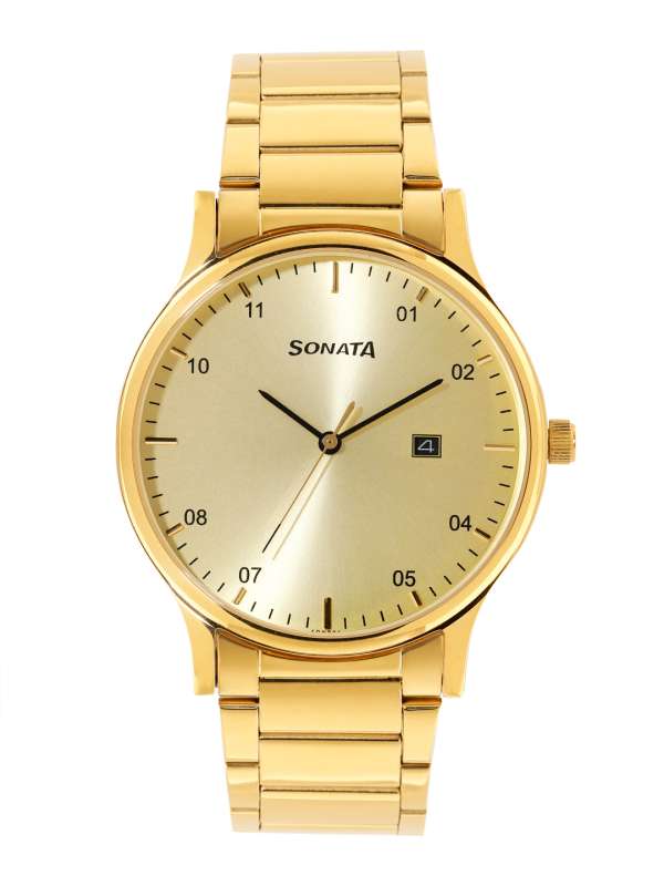 Sonata hand watch for man with price on sale