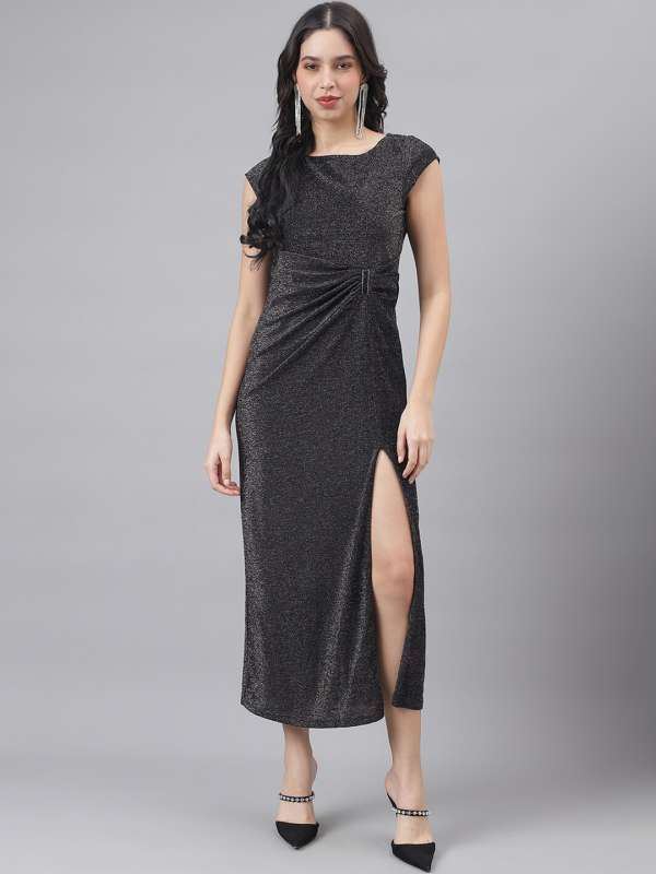 Latin quarters dot print maxi dress on sale