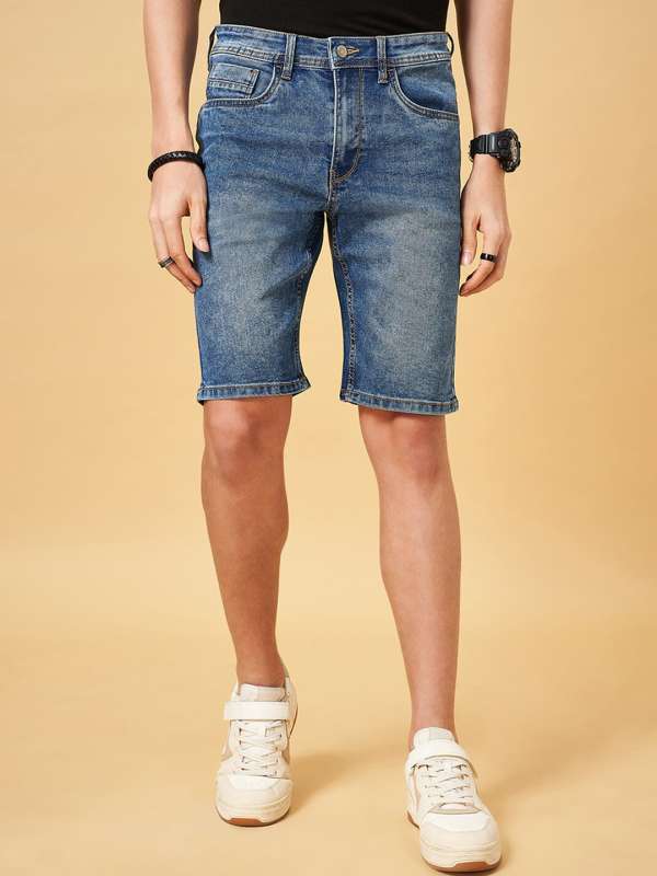 Knee length shorts mens sale