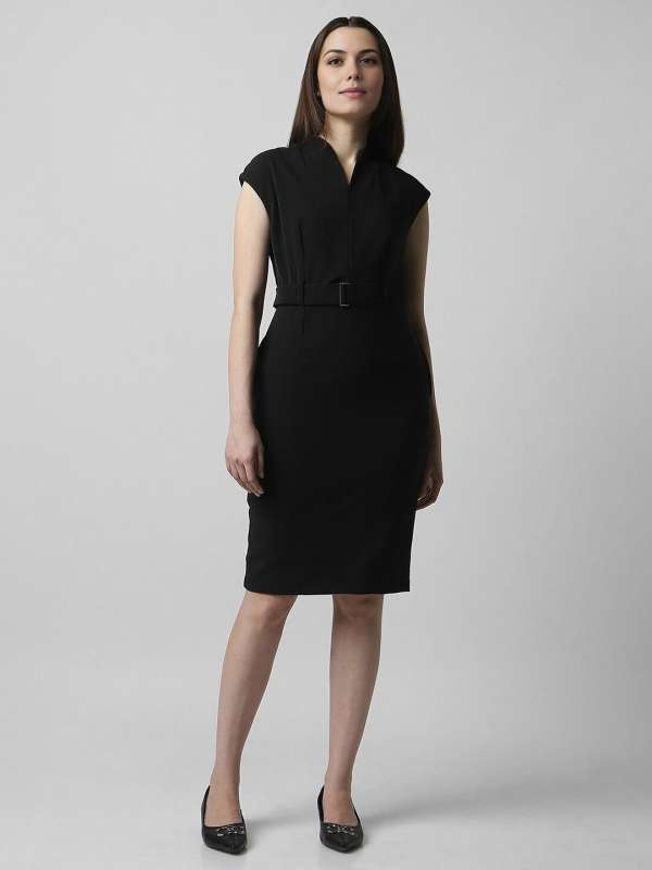 Van Heusen Woman Knee Length Dresses Buy Van Heusen Woman Knee Length Dresses online in India
