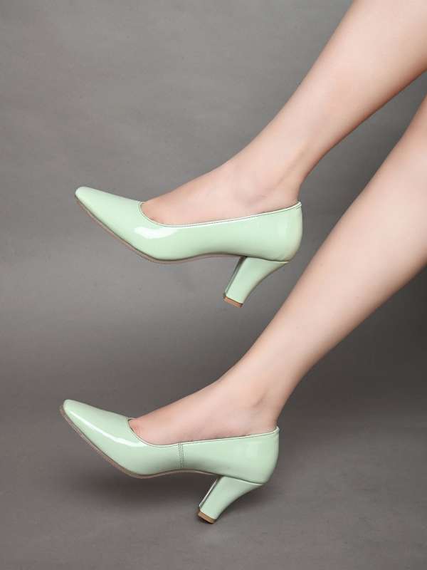 Mint Green Heels Buy Mint Green Heels online in India