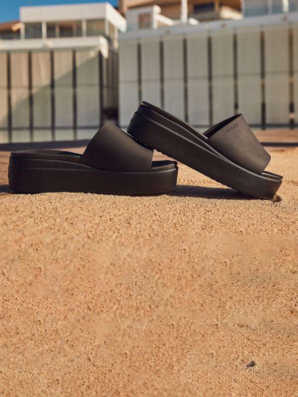 Crocs Crocband Lopro Slide Black Flip Flops Buy Crocs Crocband Lopro Slide Black Flip Flops online in India