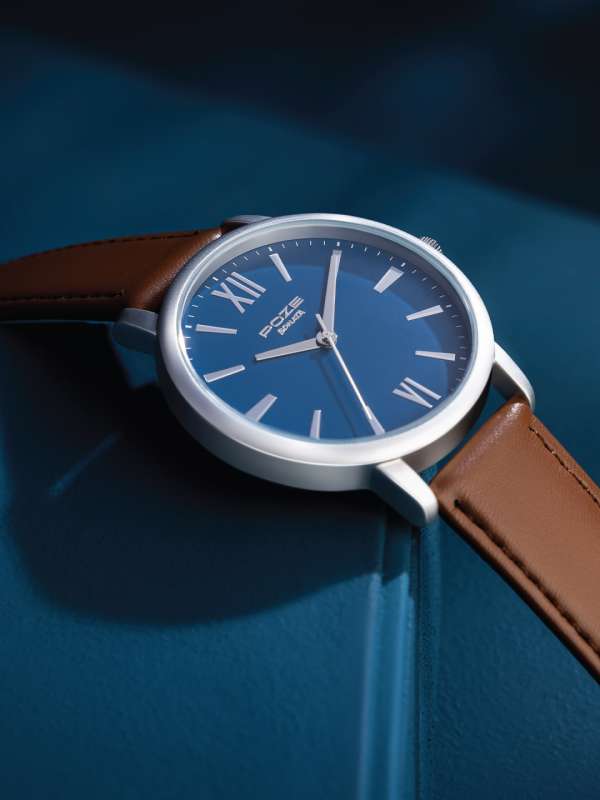 Sonata leather watch cheap
