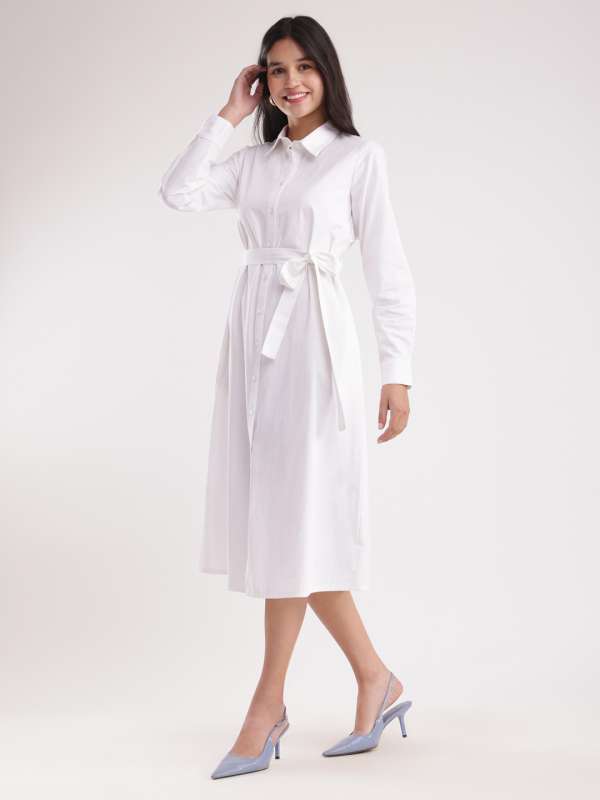 White shirt dress online india online