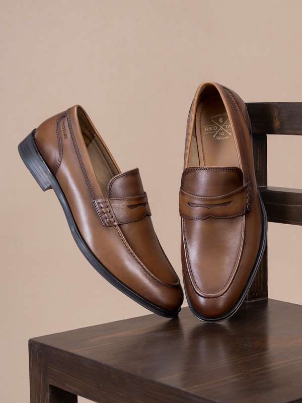 Red tape loafers price clearance