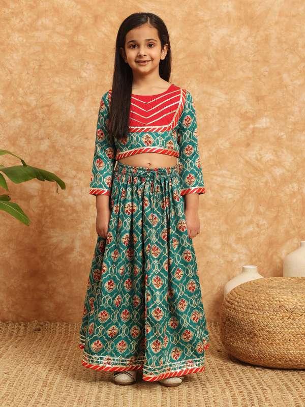 Ghagra choli for 4 year girl discount