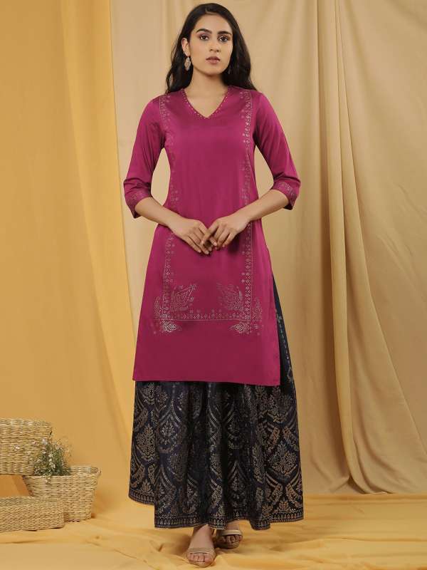 W kurtis myntra discount