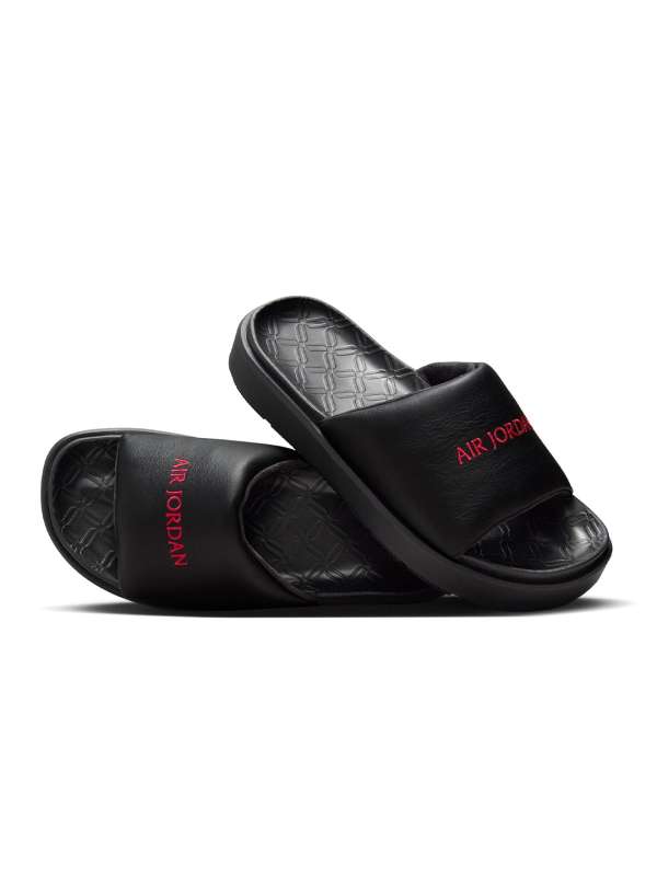 Jordan superfly slides black best sale