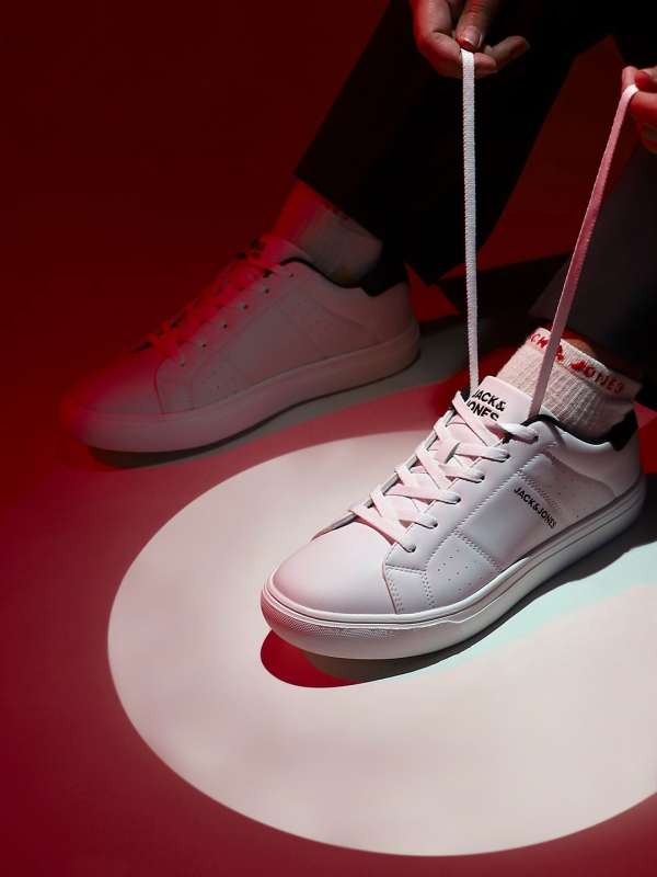 Jack and jones white shoes new arrivals