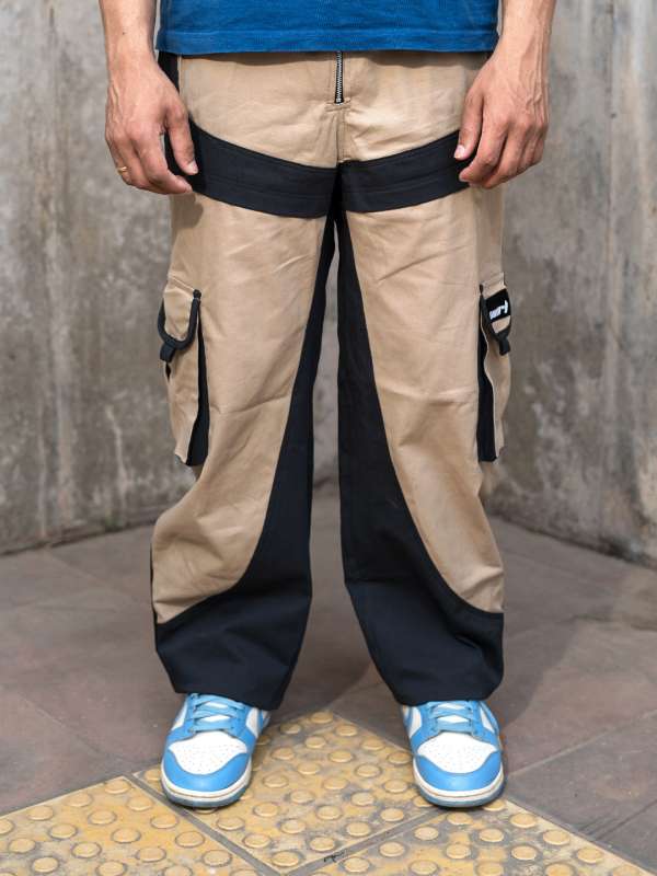 Loose Khaki Cargo Pants