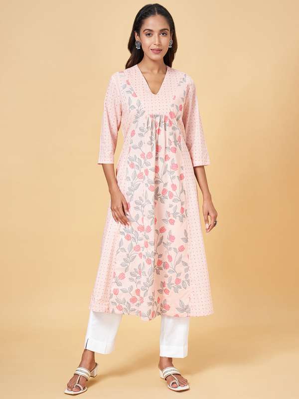 Pantaloons anarkali suits top