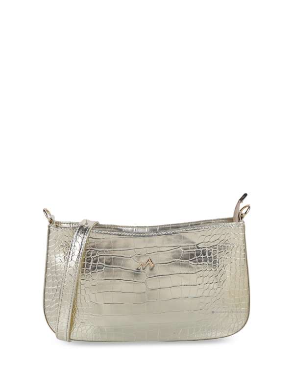 Deniza Sling Bags Gold Buy Deniza Sling Bags Gold online in India