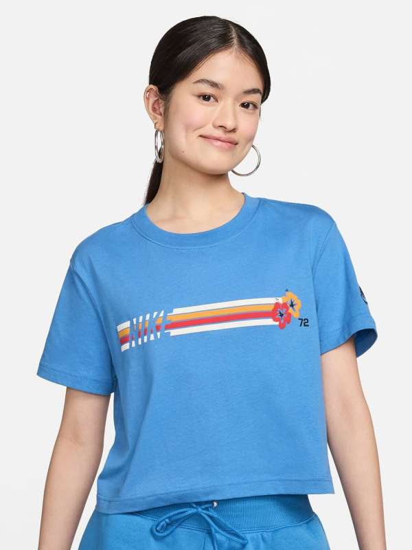 Nike breathe t shirt blue 2025