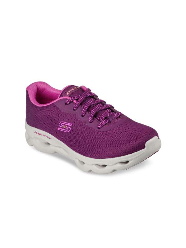 Ladies purple skechers deals