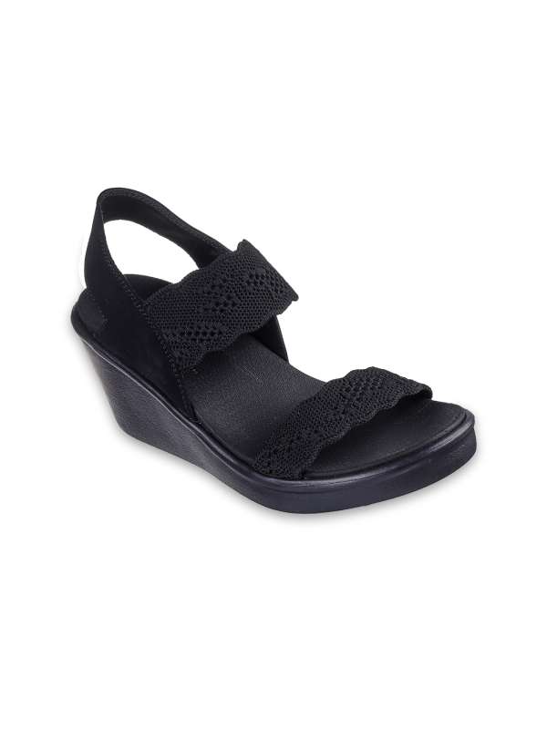 Skechers Black Wedges Buy Skechers Black Wedges online in India