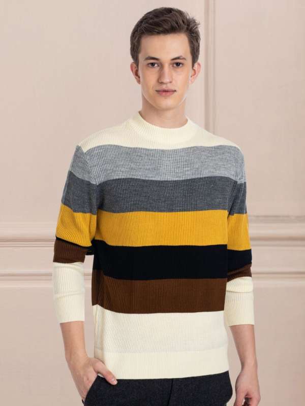 Gold pullover sweater shop