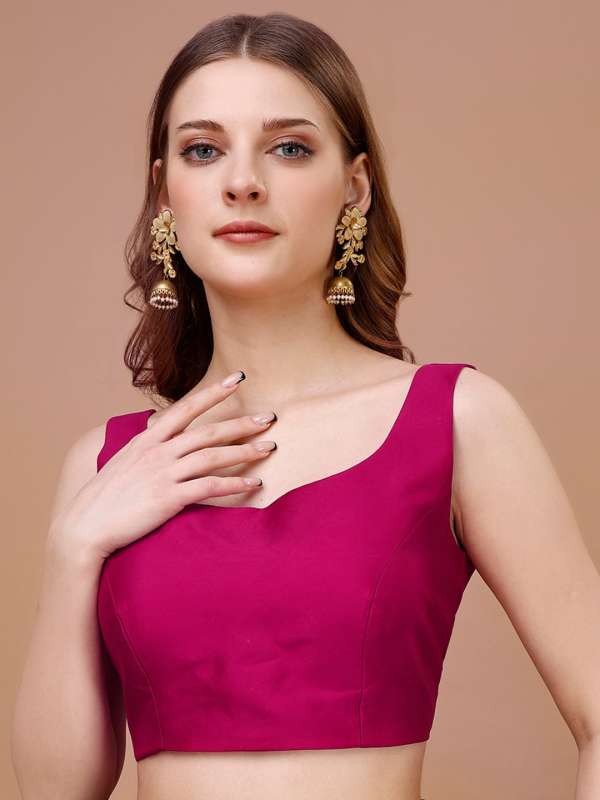 Pink Blouse Buy Pink Blouse online in India