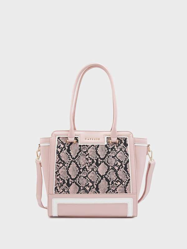 Caprese Pink Handbags Buy Caprese Pink Handbags online in India