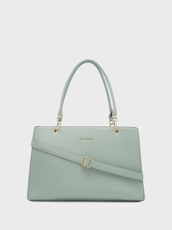 Caprese Sea Green Bags Buy Caprese Sea Green Bags online in India