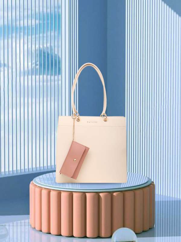 Beige Off White Women Bags Caprese Buy Beige Off White Women Bags Caprese online in India