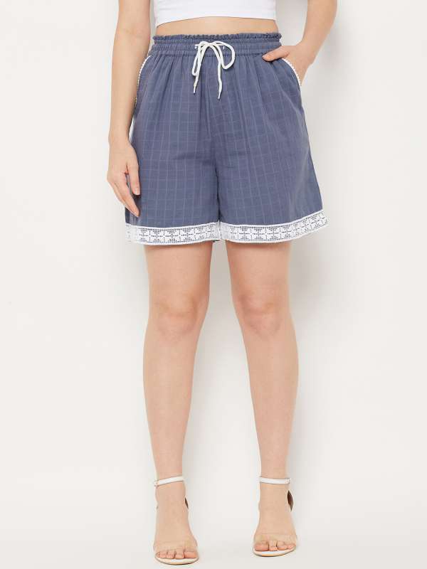 Lace shorts online india deals