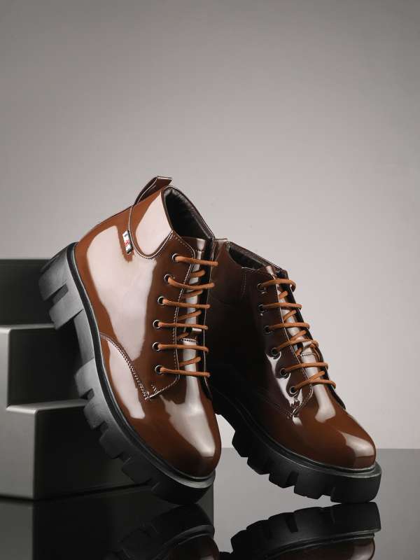 Coffee brown boots shop