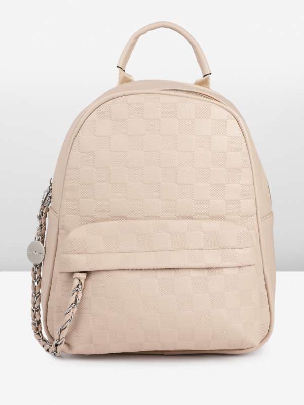 Small beige backpack shop