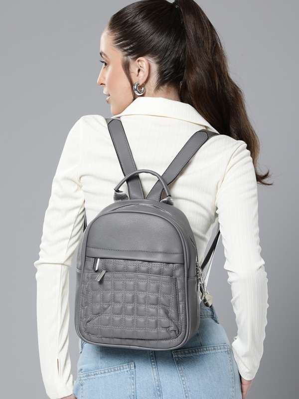 Small quilted backpack top
