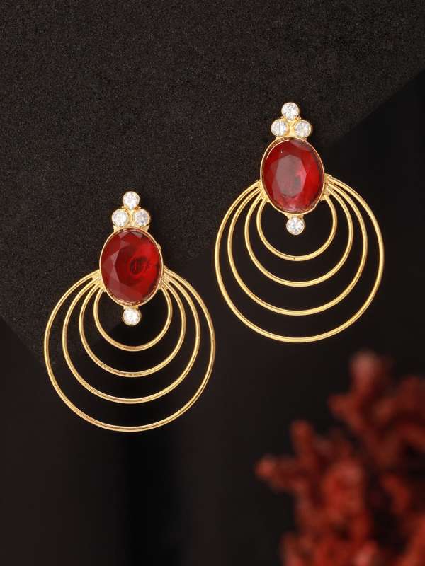 Chunky diamond earrings top