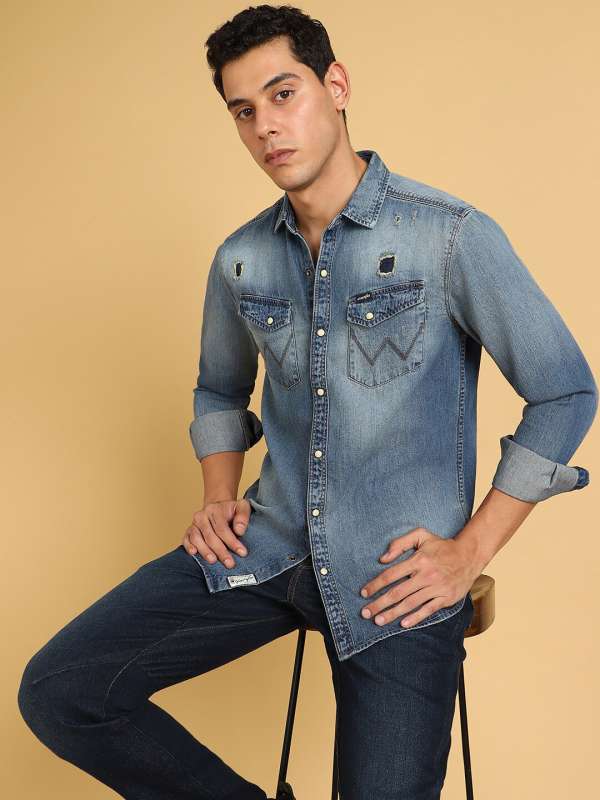 Wrangler jeans shirts new arrivals