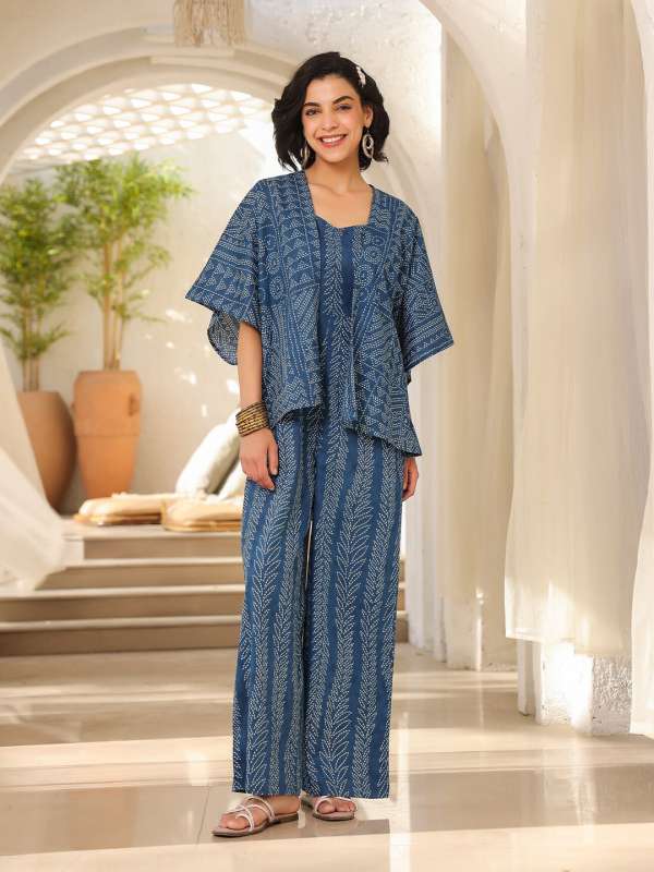 Jumpsuit with shrug myntra clearance