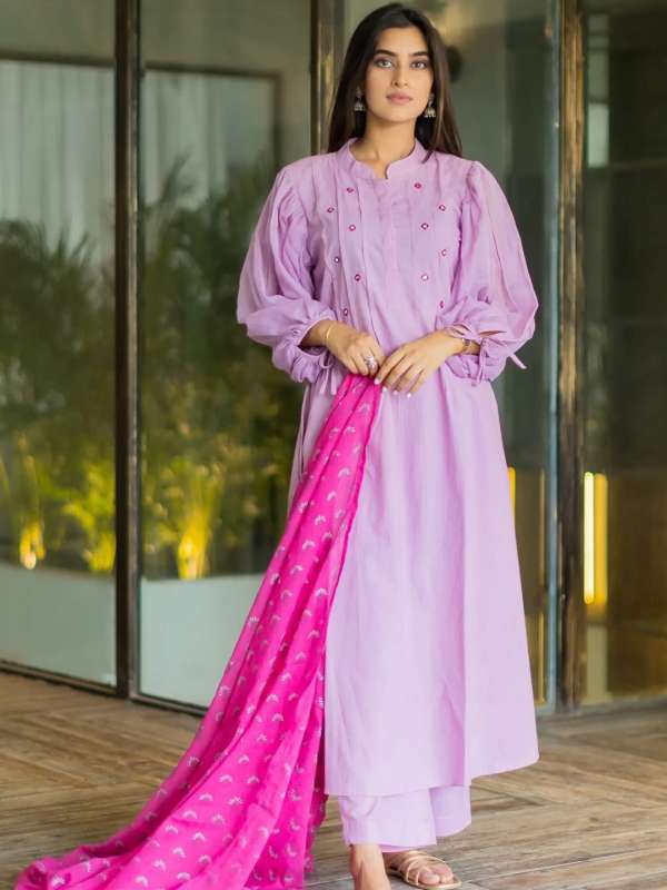 Collar salwar suit top