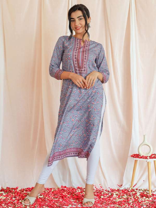 Libas Lavender Kurtas Buy Libas Lavender Kurtas online in India