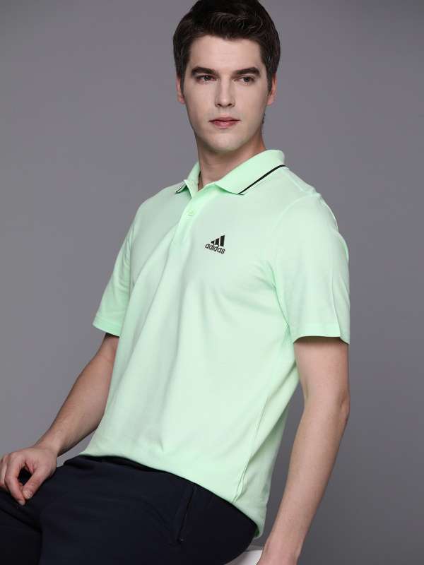 Green Men Polo Tshirts Adidas Splash Buy Green Men Polo Tshirts Adidas Splash online in India
